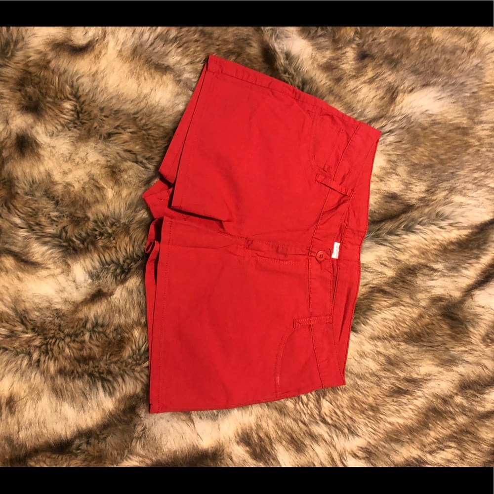Size 13 JR red shorts